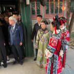 Mattarella in visita di Stato in Cina: il presidente e il vicepremier Tajani al Palazzo d’Estate