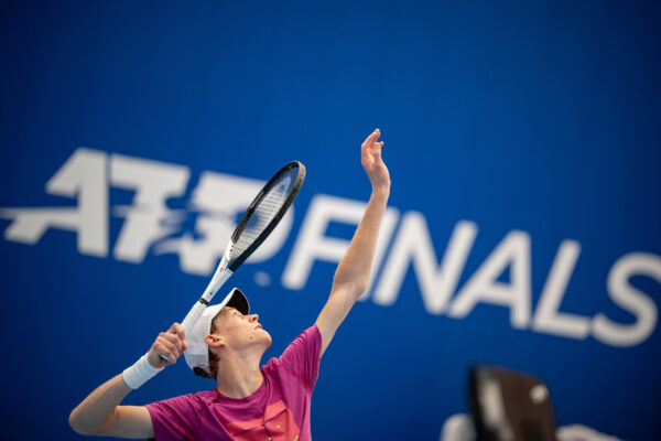 ATP Finals - Allenamento di Sinner