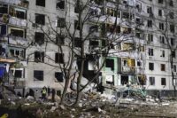 Guerra Russia Ucraina - Edifici distrutti a Kharkiv