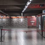 Milano Cadorna. Sciopero dei mezzi di trasporto urbano e di trenord.