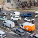 Milano Cadorna. Sciopero dei mezzi di trasporto urbano e di trenord.