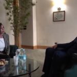 Roma, il questore Roberto Massucci in visita a redazione LaPresse