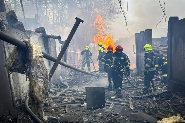 Ucraina, attacco russo su Odessa