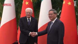 Mattarella incontra premier cinese Li Qiang: “Più investimenti da Cina in Italia”