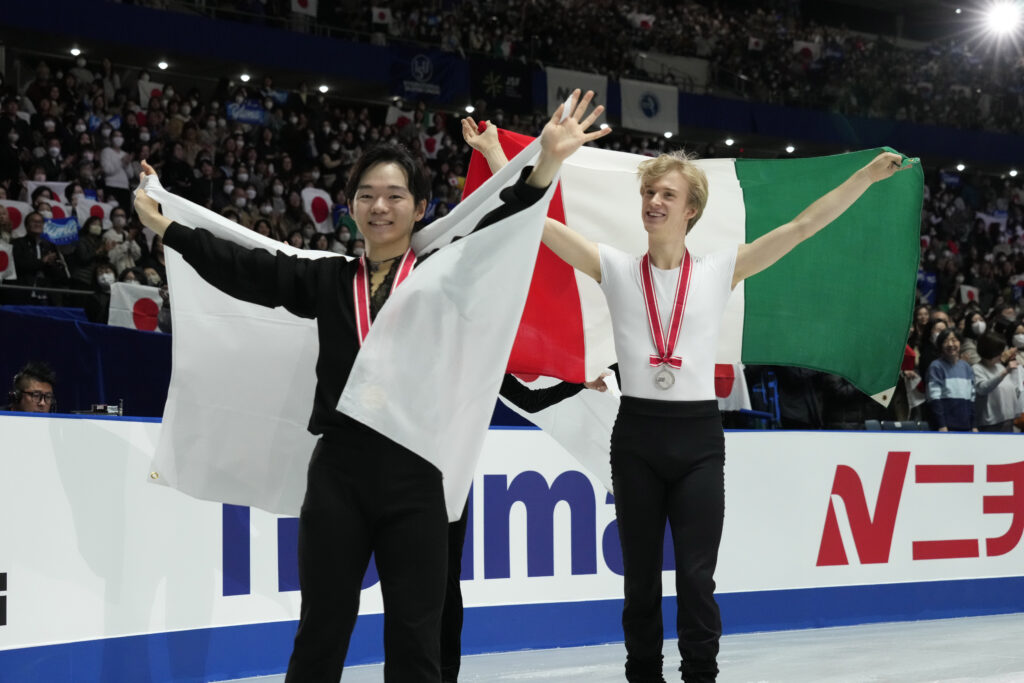 Galleria foto 'Pattinaggio: Daniel Grassl chiude secondo a Tokyo e riporta l’Italia sul podio' - foto 7