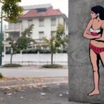 Milano, il nuovo murales di aleXsandro Palombo: “Freedom” per Ahoo Daryaei
