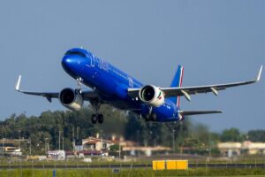 Papa Francesco in volo verso il Lussemburgo