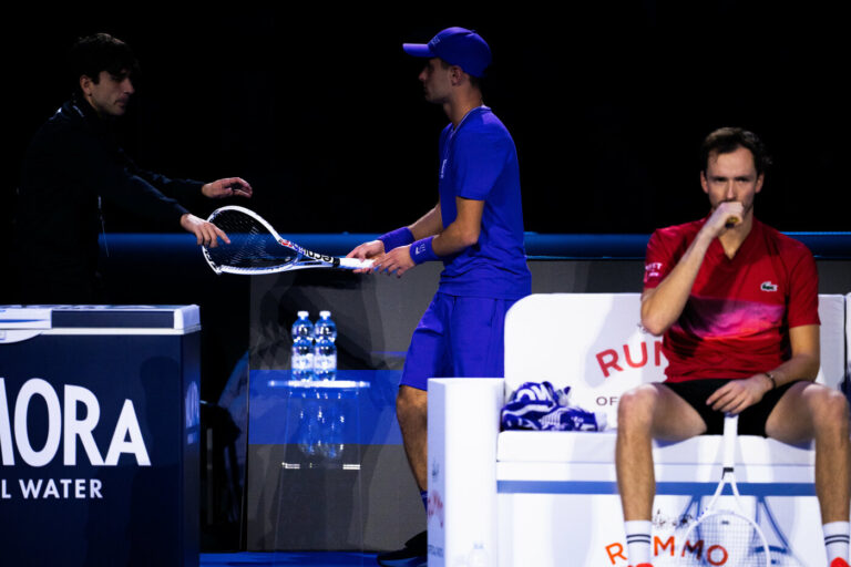 Jannik Sinner vs Alex de Minaur - Tennis ATP World Tour Finals a Torino