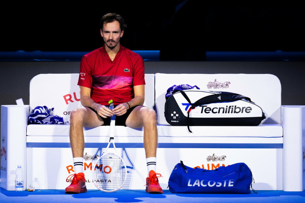 Galleria foto 'ATP Finals: Medvedev si infuria, Fritz vince e Sinner supera De Minaur' - foto 3
