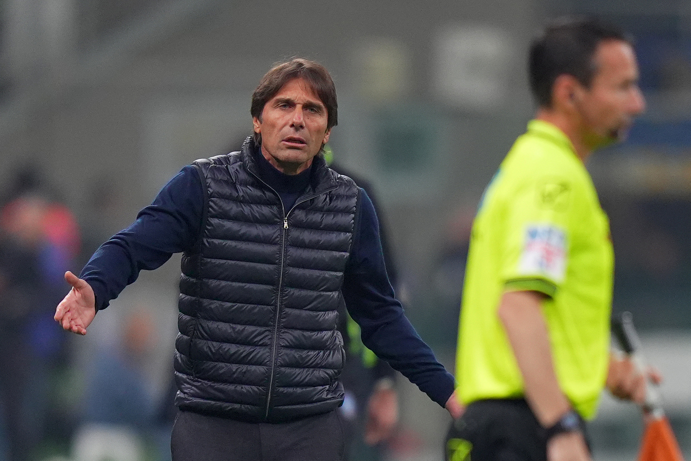 Inter-Napoli, la furia di Conte contro il Var: “Se c’è un errore deve intervenire”