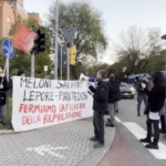 Bologna, protesta di Potere al Popolo contro il governo