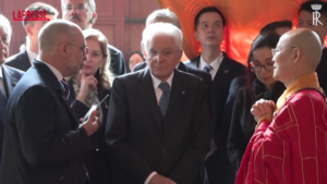 Cina, Sergio Mattarella visita il Tempio di Lingyin a Hangzhou