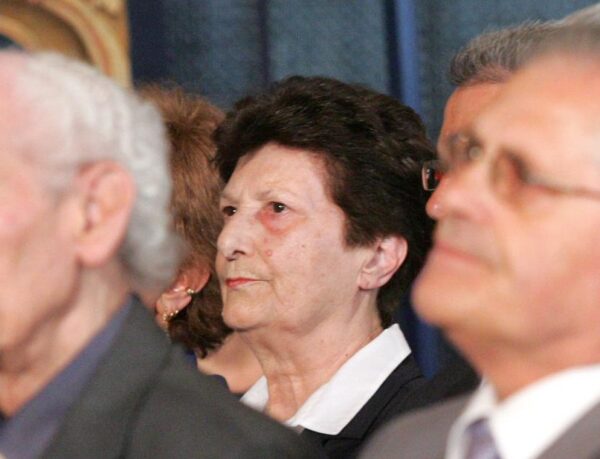 LICIA ROGNONI PINELLI INSIEME ALLA FIGLIA ROMA QUIRINALE 09/05/2009 COMMEMORAZIONE DELLE VITTIME DEL TERRORISMO.