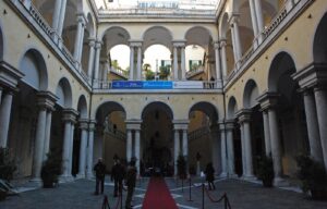 Roberto Saviano, autore di Gomorra inaugura, l'anno accademico 2011-2012 dell'Universita' di Genova