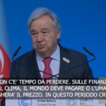 Cop29, Guterres: “La finanza per il clima non è carità, è un investimento”