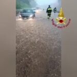 Allagamenti a Catania e provincia: gli interventi dei vigili del fuoco