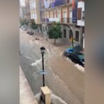 La Dana torna a colpire la Spagna, gravi allagamenti a Malaga: i video sui social