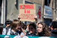 Sciopero per il clima Fridays for Future a Roma