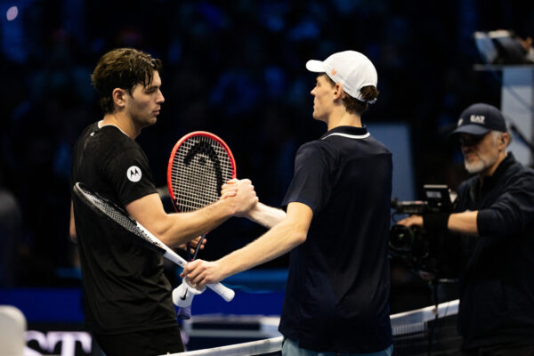 Jannik Sinner vs Taylor Fritz - Tennis ATP World Tour Finals a Torino