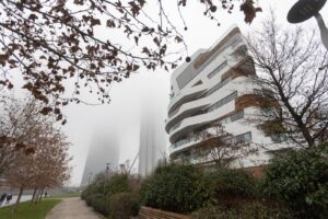 Milano - Nebbia fitta in città