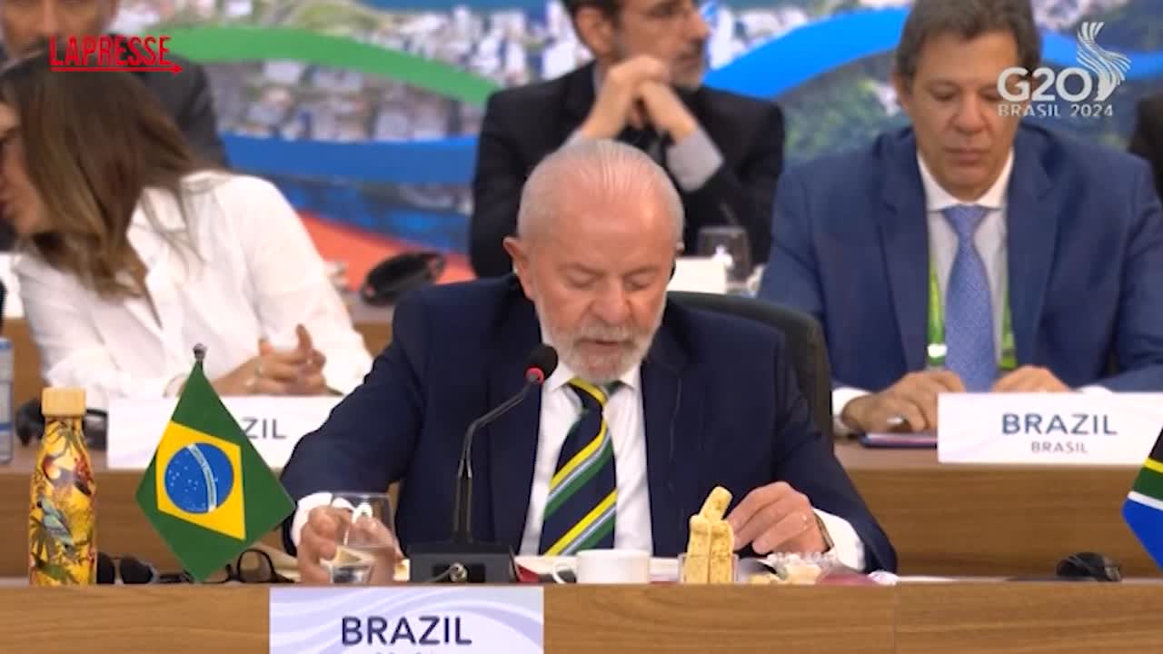 G20, Lula: “Obiettivo alleanza globale contro la fame e la povertà”