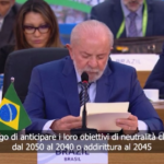 G20, la proposta di Lula sulla sostenibilità: “Anticipare obiettivi di neutralità climatica”