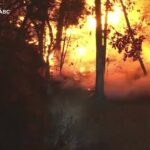 New Jersey, incendio vicino a zona residenziale: l’intervento dei vigili del fuoco