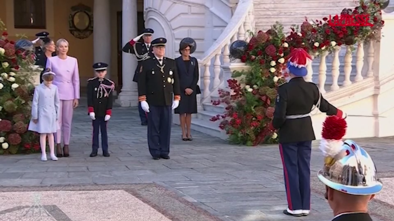 Festa Nazionale Monaco, il Principe Alberto II e sua maglie Charlene alle celebrazioni