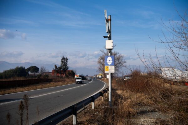 Postazione fissa di autovelox