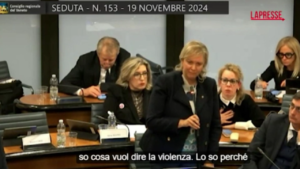 Violenza sulle donne, Silvia Cestaro in lacrime al Consiglio Regionale Veneto: “L’ho vissuta”