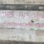 Violenza di genere, scritte contro Valditara fuori al ministero: ‘Fai schifo, dimettiti’