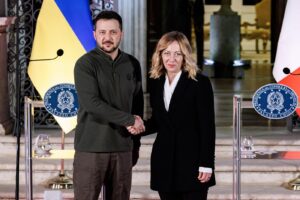 Villa Pamphilj - Giorgia Meloni incontra Volodymyr Zelensky
