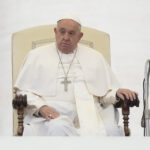 Papa Francesco all'Udienza Generale del mercoledi in Vaticano
