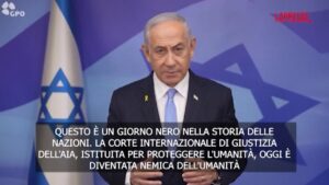 Medioriente, Netanyahu: “Giorno nero nella storia delle nazioni”