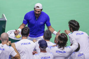 Matteo Berrettini vs Thanasi Kokkinakis - Tennis, semifinale Coppa Davis Italia-Australia