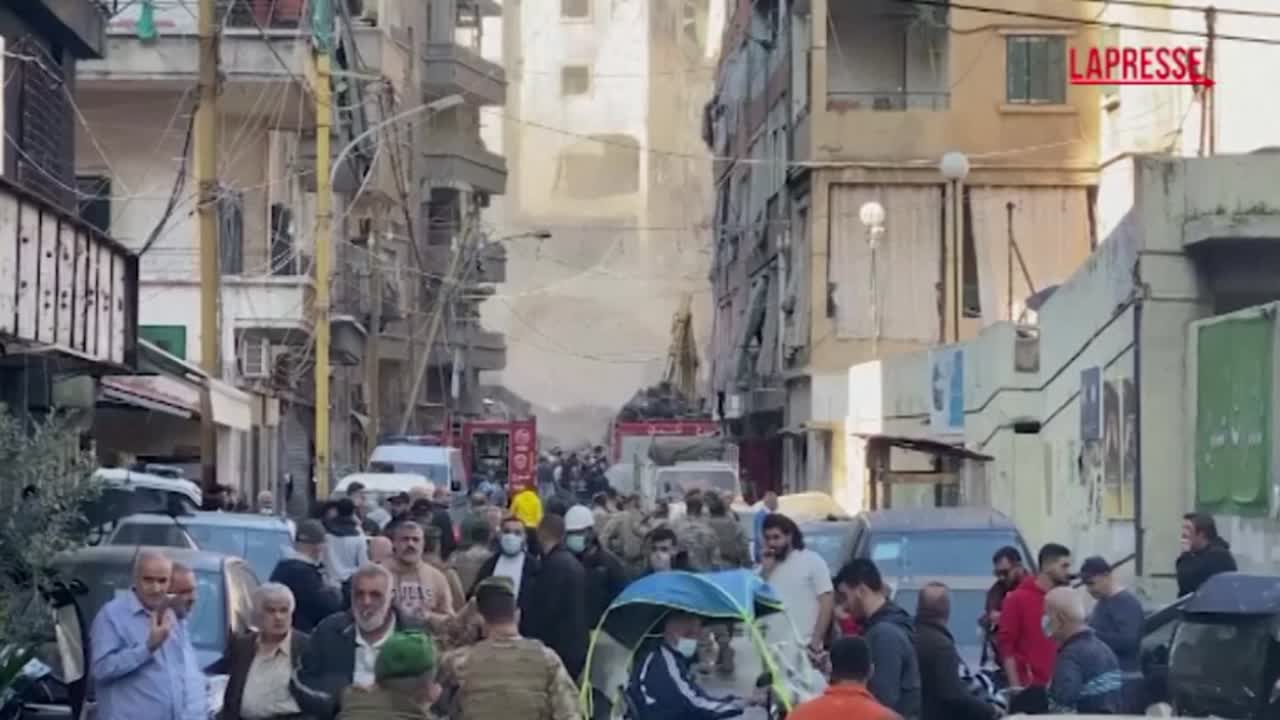 Libano, attacco di Israele su Beirut: almeno 11 morti e 33 feriti