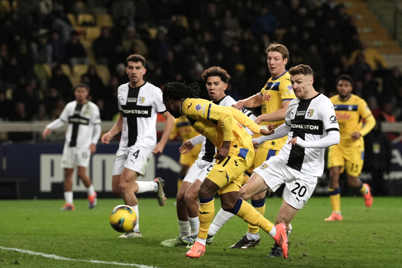 Serie A, Parma Atalanta 1 3