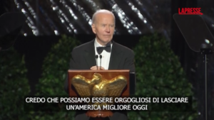 Usa, Biden: “Essere presidente è stato l’onore più grande della mia vita”