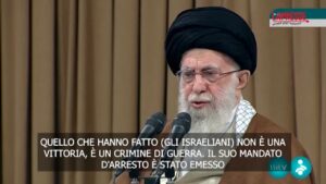 Iran, Khamenei chiede “condanna a morte per Netanyahu”