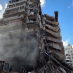 Libano, raid israeliani sulla periferia sud di Beirut: la devastazione nella zona