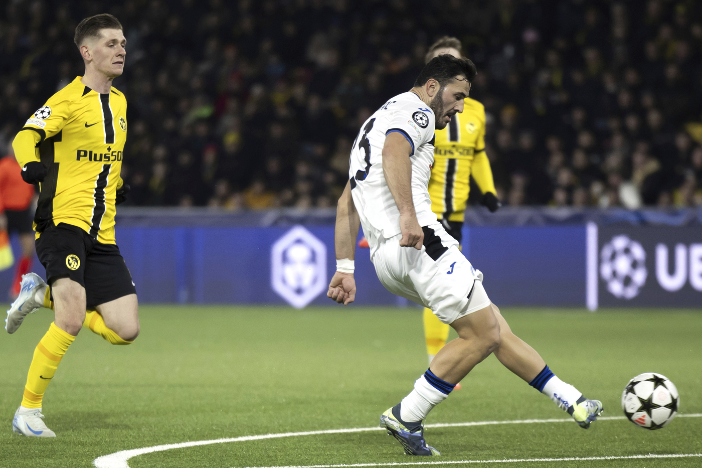 Champions League, Young Boys Atalanta 1 6