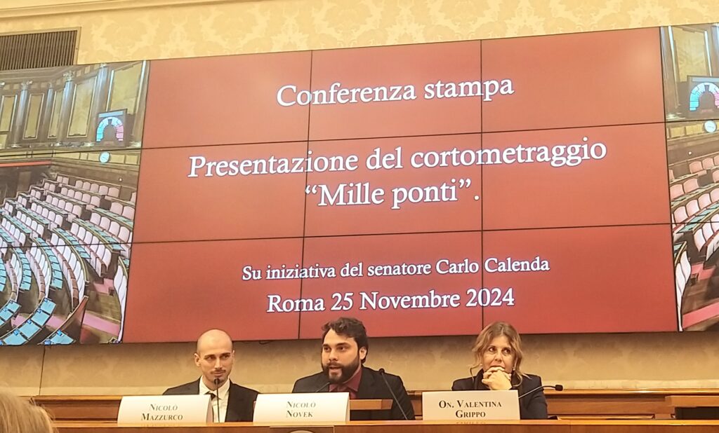 Il cortometraggio Mille Ponti al Senato, cinema e inclusione per nuova cultura sociale