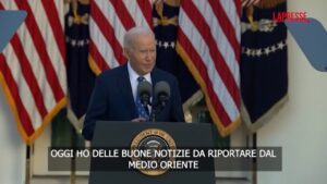 Medioriente, Biden: “Hezbollah non minaccerà più la sicurezza di Israele”