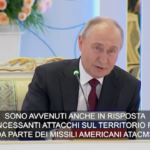Ucraina, Putin dopo il nuovo raid: “E’ la risposta ai missili americani Atacms”