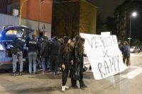 Milano Corvetto - Manifestazione non autorizzata per la morte di Ramy Elgaml