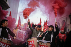 Torino, corteo Sciopero generale