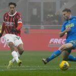 Milan-Empoli 3-0, i rossoneri ripartono con doppietta di Reijnders