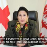 Georgia, Zourabichvili alla polizia: “Non usate la violenza contro i manifestanti”
