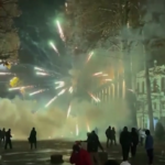 Georgia, sesta notte di proteste e scontri a Tbilisi