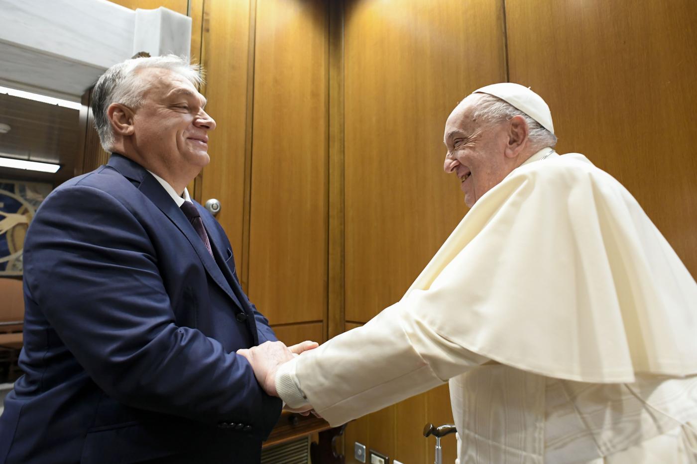 Vaticano, incontro Papa Orban durato 30 minuti